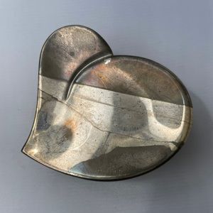 ❤️‎ Silver plated heart trinket box lined in red